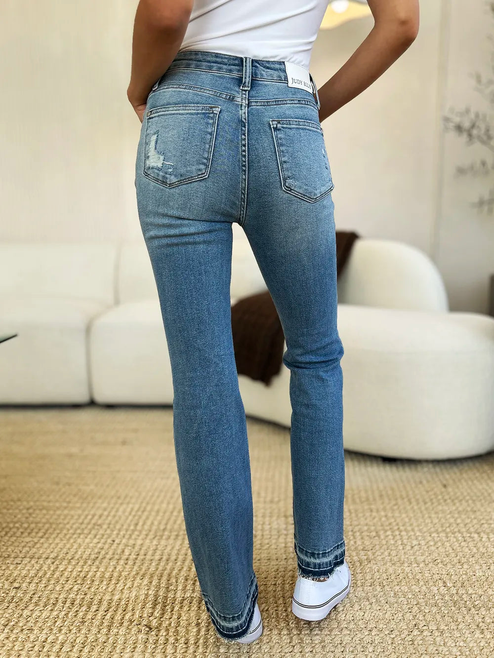 Judy Blue Ripped Full Size Distressed Jeans