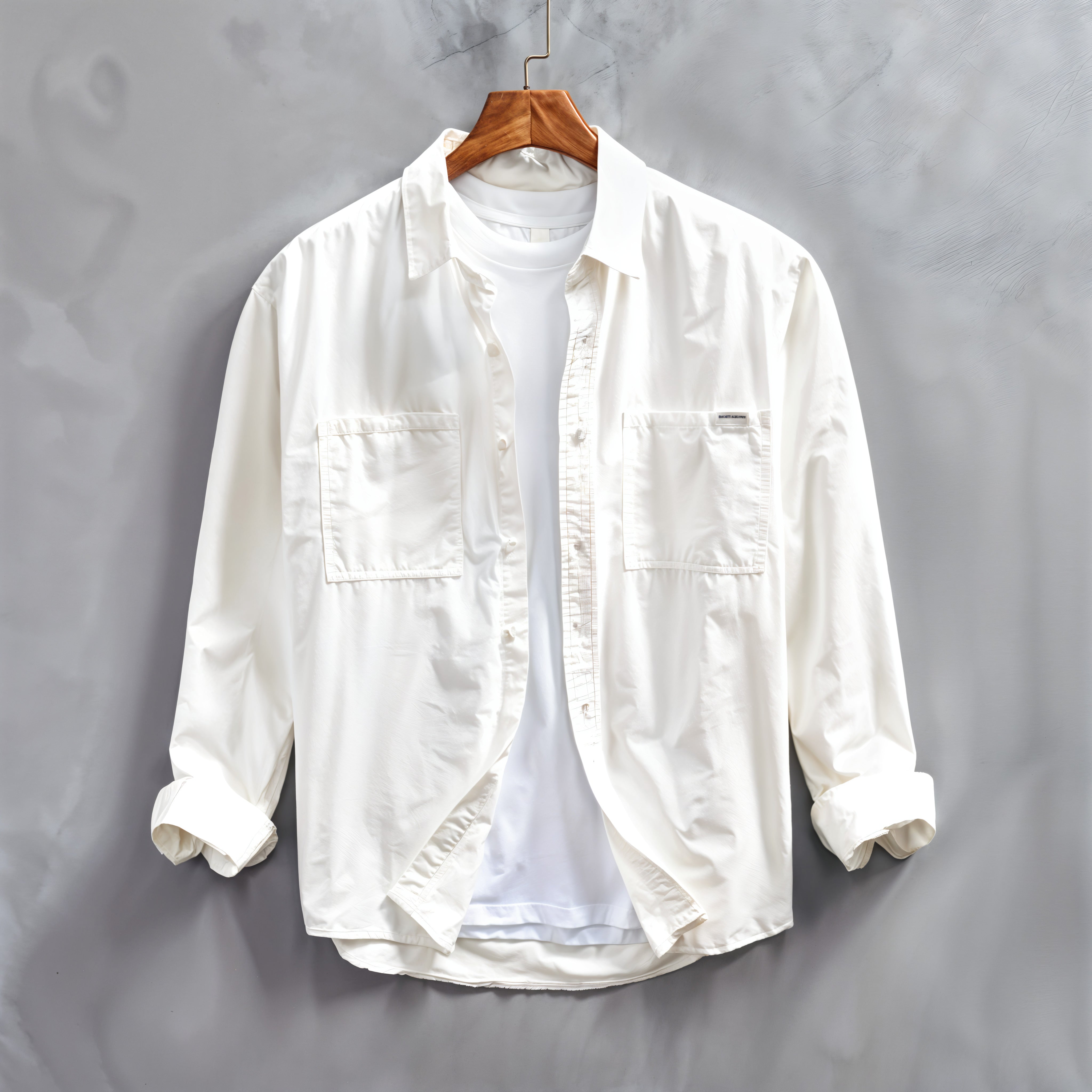 Long-sleeve Denim Jacket For Men