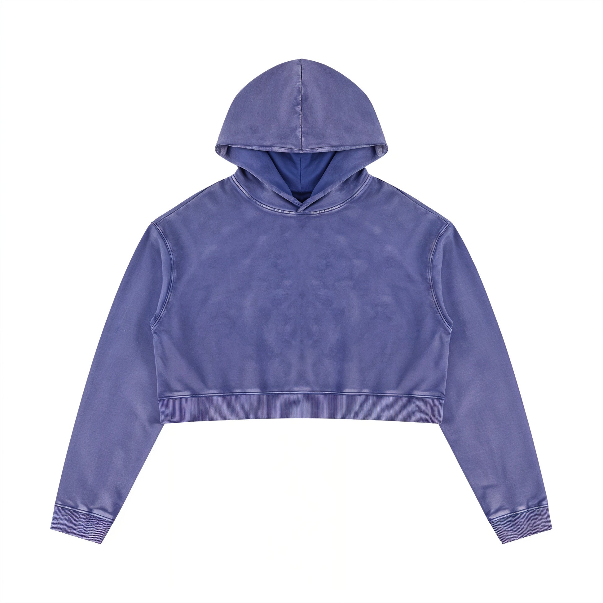 Women’s Mineral Washed Crop Hoodie