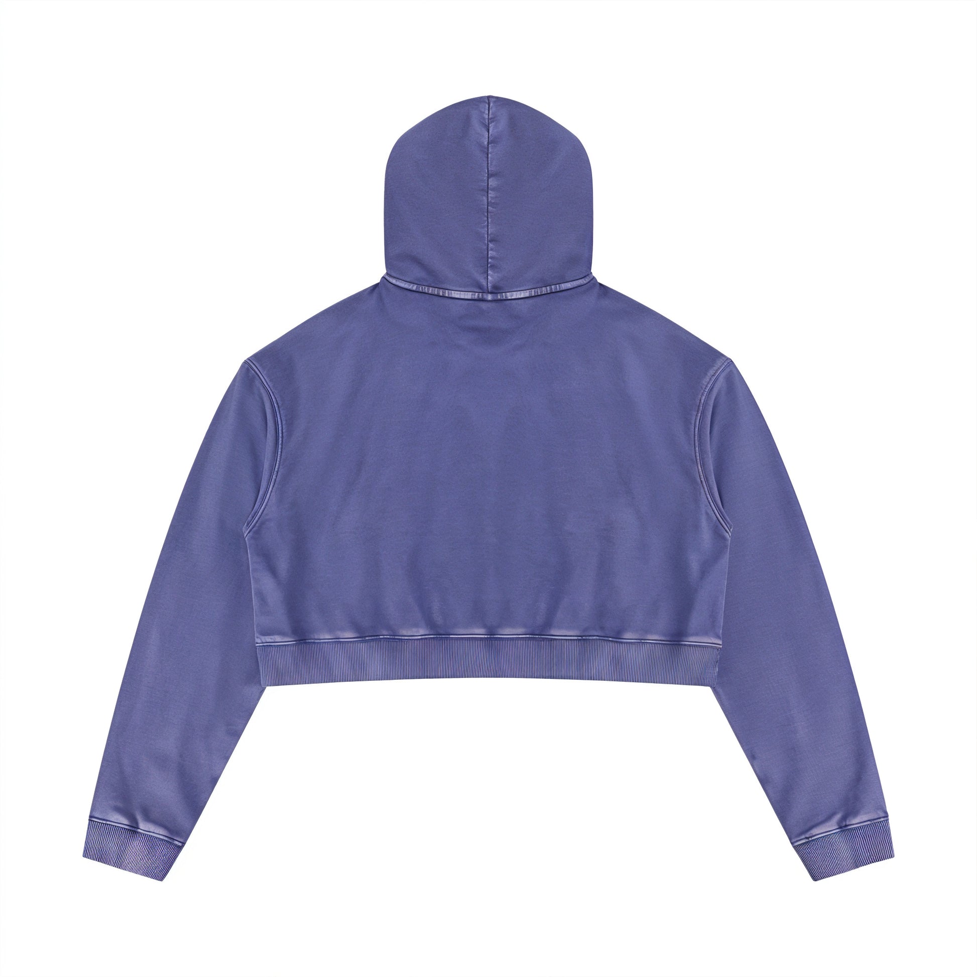 Women’s Mineral Washed Crop Hoodie